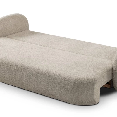 Rozkládací dvousedák s úložným prostorem COBOURG - béžový