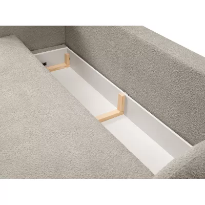 Rozkládací dvousedák s úložným prostorem COBOURG - béžový