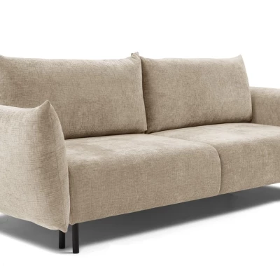 Rozkládací pohovka s úložným prostorem BANFF - béžová