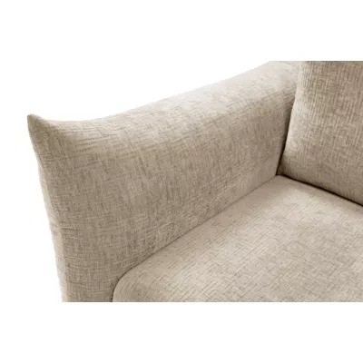 Rozkládací pohovka s úložným prostorem BANFF - béžová