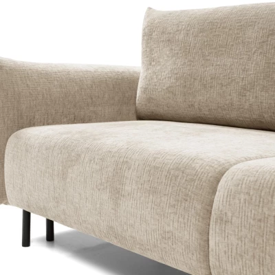 Rozkládací pohovka s úložným prostorem BANFF - béžová