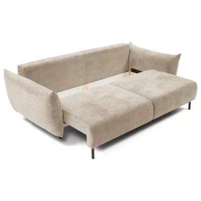 Rozkládací pohovka s úložným prostorem BANFF - béžová