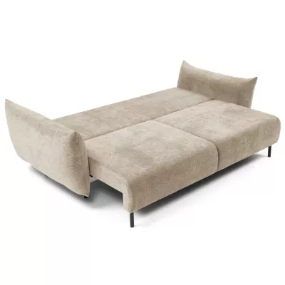 Rozkládací pohovka s úložným prostorem BANFF - béžová