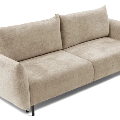 Rozkládací pohovka s úložným prostorem BANFF - béžová