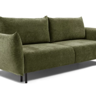 Rozkládací pohovka s úložným prostorem BANFF - olivová