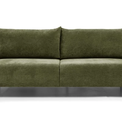 Rozkládací pohovka s úložným prostorem BANFF - olivová