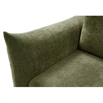 Rozkládací pohovka s úložným prostorem BANFF - olivová