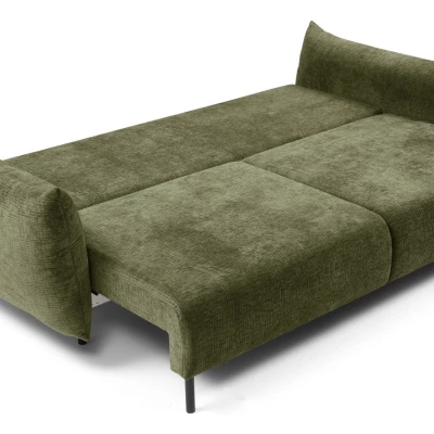 Rozkládací pohovka s úložným prostorem BANFF - olivová