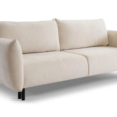 Rozkládací pohovka s úložným prostorem BANFF - světlá béžová