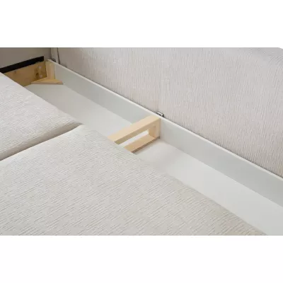 Rozkládací pohovka s úložným prostorem BANFF - světlá béžová