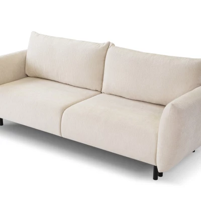 Rozkládací pohovka s úložným prostorem BANFF - světlá béžová