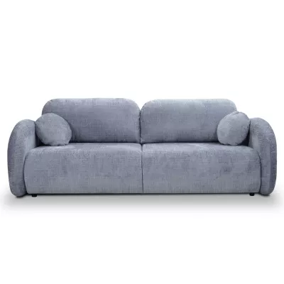 Rozkládací dvoumístná pohovka BARRIE - blankytná