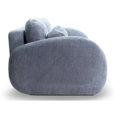 Rozkládací dvoumístná pohovka BARRIE - blankytná