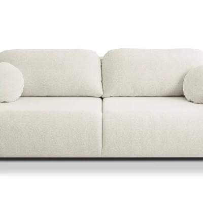 Rozkládací dvoumístná pohovka BARRIE - smetanová