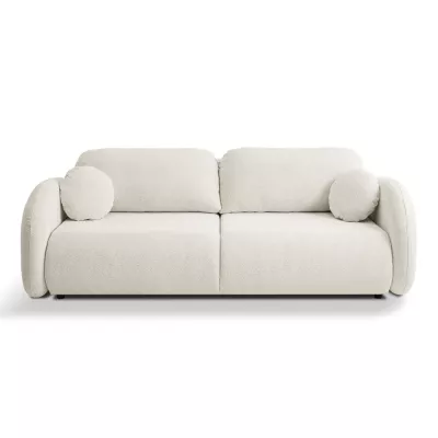 Rozkládací dvoumístná pohovka BARRIE - smetanová