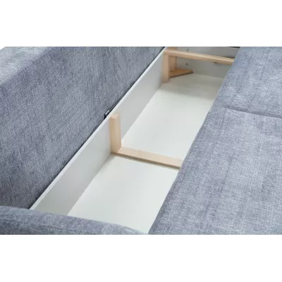 Rozkládací dvoumístná pohovka BARRIE - blankytná