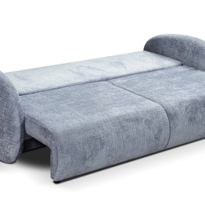 Rozkládací dvoumístná pohovka BARRIE - blankytná