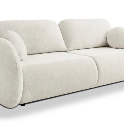 Rozkládací dvoumístná pohovka BARRIE - smetanová