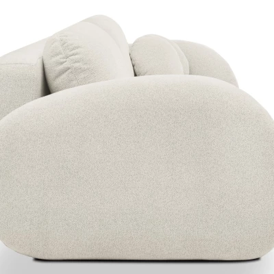 Rozkládací dvoumístná pohovka BARRIE - smetanová