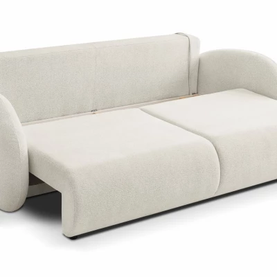 Rozkládací dvoumístná pohovka BARRIE - smetanová