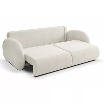 Rozkládací dvoumístná pohovka BARRIE - smetanová