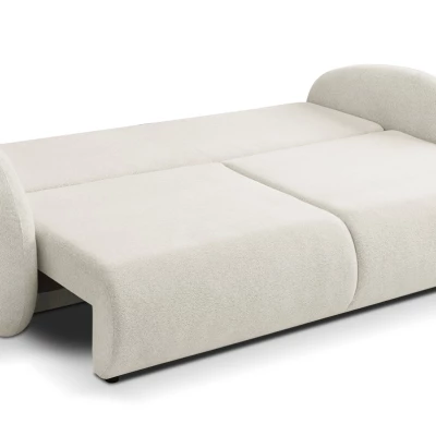 Rozkládací dvoumístná pohovka BARRIE - smetanová