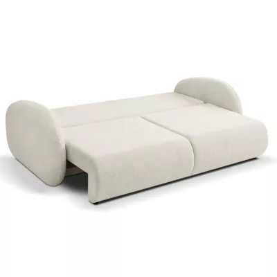 Rozkládací dvoumístná pohovka BARRIE - smetanová