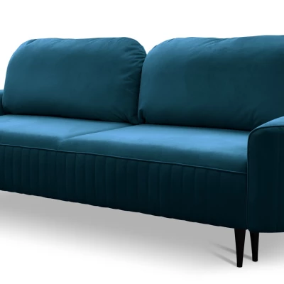 Rozkládací dvoumístná pohovka MONCTON - modrá