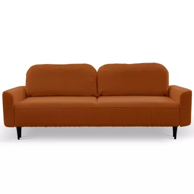 Rozkládací dvoumístná pohovka MONCTON - rezavá