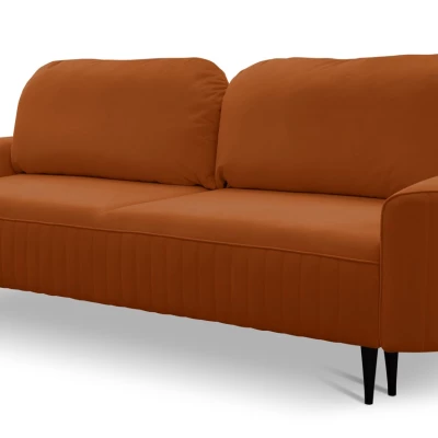 Rozkládací dvoumístná pohovka MONCTON - rezavá