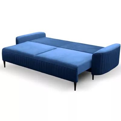 Rozkládací dvoumístná pohovka MONCTON - námořnická modrá