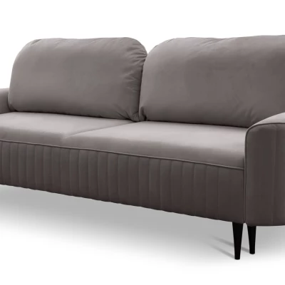 Rozkládací dvoumístná pohovka MONCTON - šedá