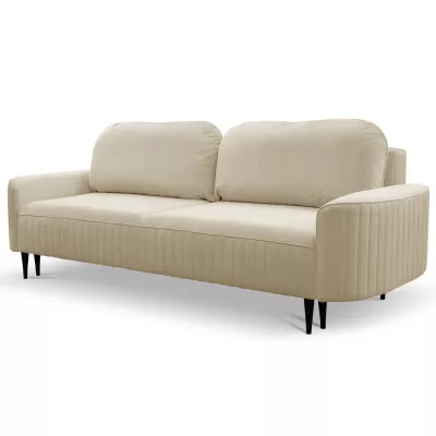 Rozkládací dvoumístná pohovka MONCTON - béžová