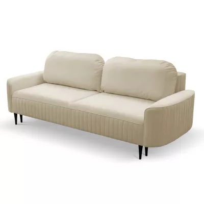 Rozkládací dvoumístná pohovka MONCTON - béžová