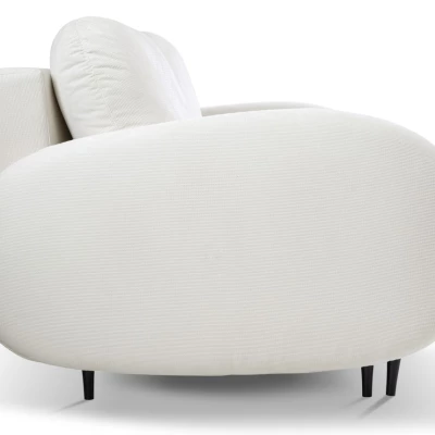 Rozkládací dvousedák s úložným prostorem MORDEN - smetanový