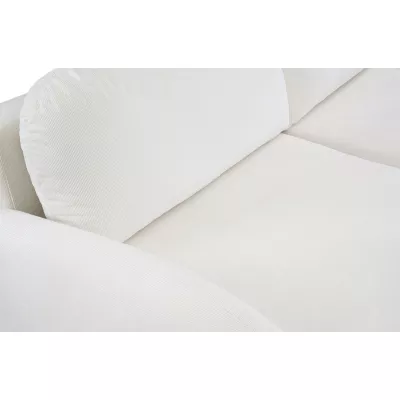 Rozkládací dvousedák s úložným prostorem MORDEN - smetanový