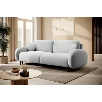 Rozkládací dvousedák s úložným prostorem MORDEN - šedý