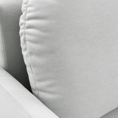 Rozkládací dvousedák s úložným prostorem MORDEN - šedý