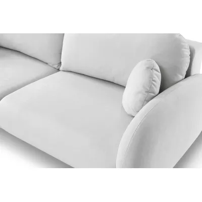 Rozkládací dvousedák s úložným prostorem MORDEN - šedý