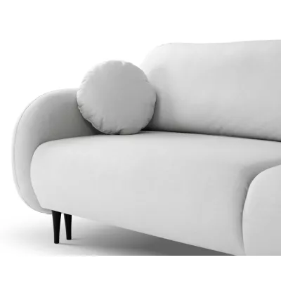 Rozkládací dvousedák s úložným prostorem MORDEN - šedý