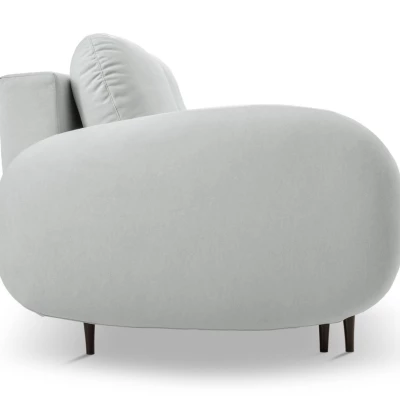 Rozkládací dvousedák s úložným prostorem MORDEN - šedý