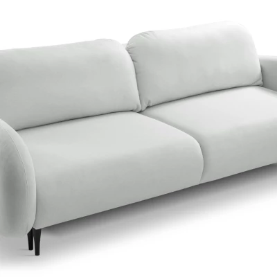 Rozkládací dvousedák s úložným prostorem MORDEN - šedý