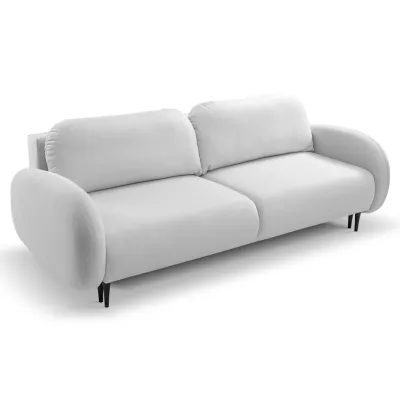 Rozkládací dvousedák s úložným prostorem MORDEN - šedý