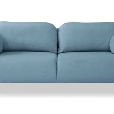 Rozkládací dvousedák s úložným prostorem MORDEN - modrý