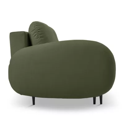 Rozkládací dvousedák s úložným prostorem MORDEN - khaki