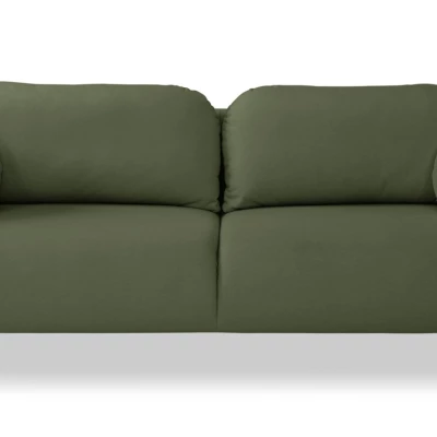 Rozkládací dvousedák s úložným prostorem MORDEN - khaki