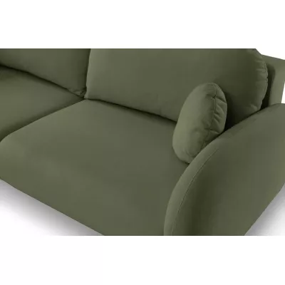 Rozkládací dvousedák s úložným prostorem MORDEN - khaki