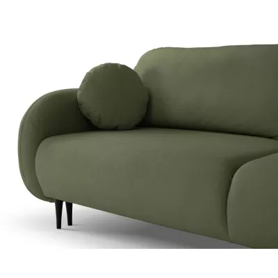 Rozkládací dvousedák s úložným prostorem MORDEN - khaki