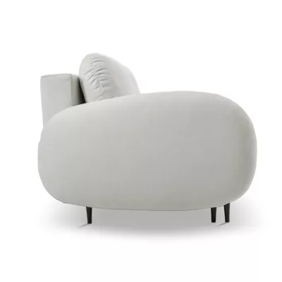 Rozkládací dvousedák s úložným prostorem MORDEN - světlý béžový 2