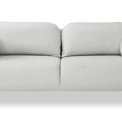 Rozkládací dvousedák s úložným prostorem MORDEN - světlý béžový 2